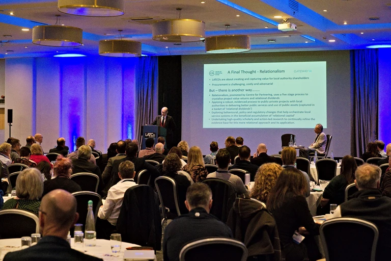 Local Authority Trading Company conference - Sir Christopher Haworth speaking at the 2026 event.